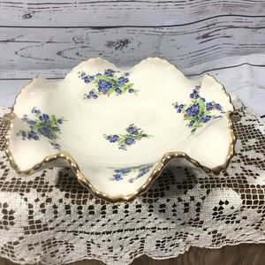 Holley Ross Distinguished China Ruffle Bowl